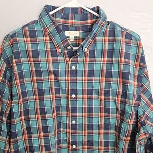 Sonoma Men's Blue Plaid Shirt